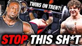 Tren Twins Chest Training HUGE MISTAKE | Gym Bro Style Workout?!