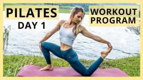 Pilates for Beginners - FREE Full 7 Day PILATES Workout Program [Day 1] Life Full of Zest