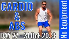 Quick Cardio and Abs Workout - Day 27 - 31 Days of Fitness Series 2023