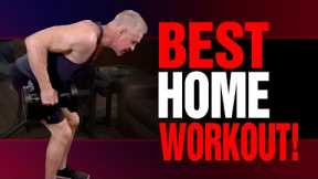 Super Effective At Home Full Body Workout (BUILD MUSCLE AT HOME!)