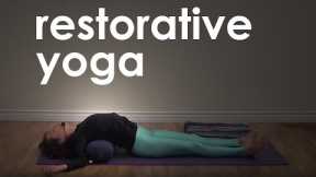 Restorative Yoga for Deep Healing and Relaxation | 45 minute self-Care Practice