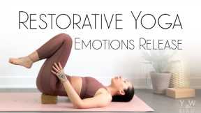 20 Minute Restorative Yoga for Stress & Emotional Relief