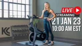 Workout with me! | LIVE Indoor Cycling Class | 45 - 60 min