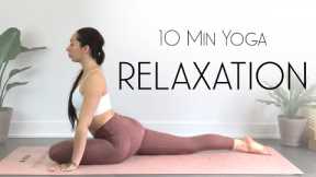 10 Minute Restorative Yoga for Relaxation