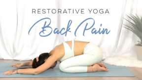 Restorative Yoga For Back Pain | 30 Days Of Yoga