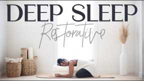 🌜  Restorative Yoga for DEEP SLEEP |