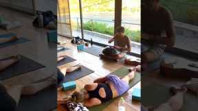 Restorative Yoga with hand drum sounds