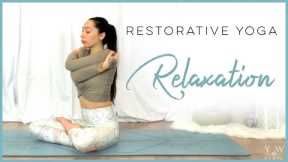 30 Minute Restorative Yoga For Relaxation