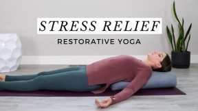 Restorative Yoga for Stress Relief With a Bolster