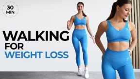 30 MIN METABOLIC WALKING EXERCISES FOR WEIGHT LOSS- No Jumping | Walk at Home