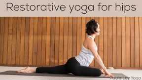Restorative yoga for hips (20min)