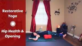 Restorative Yoga for Hip Opening & Psoas Release {45 mins}