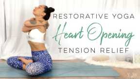 Restorative Yoga For Chest, Shoulders & Upper Back | 30 Days Of Yoga
