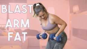Lose Arm Fat FAST | Dumbbell Only Upper Body Workout
