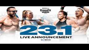 CrossFit Open Workout 23.1 Live Announcement