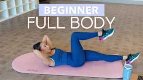Beginner Pilates Routine with NO EQUIPMENT Needed! 25 Mins Full Body Workout