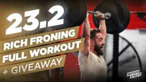 23.2 Rich Froning CrossFit Open Workout GIVEAWAY