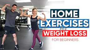 Best home exercises for weight loss for beginners (LOW IMPACT 15 MIN FOLLOW ALONG)