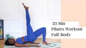 25MIN FULL BODY PILATES WORKOUT ALL LEVELS