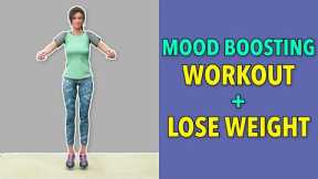 30 Minute Mood Boosting Home Exercise - Walking Workout For Weight Loss