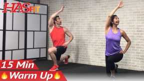 17 Min Cardio Warmup + Dynamic Stretching for Running Lifting HIIT: Warm Up Exercises Before Workout