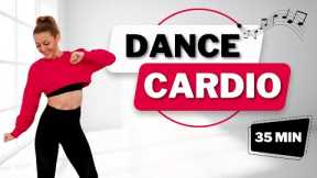 🔥35 Min DANCE CARDIO WORKOUT🔥DANCE CARDIO AEROBICS for WEIGHT LOSS🔥KNEE FRIENDLY🔥NO JUMPING🔥