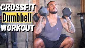 At Home CrossFit® Workout | 15 Minute Dumbbell Workout