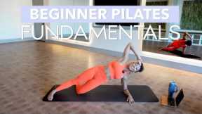 Learn The PILATES BASICS HERE! Pilates Mat Workout for Beginners No Equipment 20 Mins