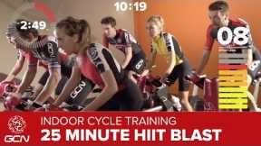 Indoor Cycling Training – 25 Minute HIIT Blast