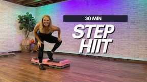 30 MINUTE Calorie Blasting Step HIIT Workout: Intense Cardio & Fat Burn