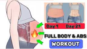 Full Body Exercise Burn Fat | Workouts At Home | To Lose Weight & Slim Body | Lose 5kg in 2 Week
