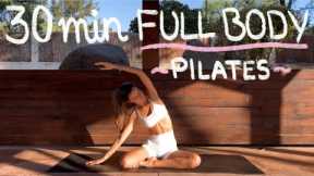 30MIN full body pilates workout // no equipment