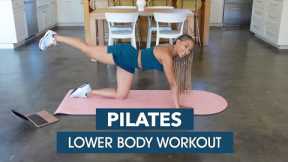 Pilates Lower Body Routine NO EQUIPMENT NEEDED! 20 Min Beginner Friendly Workout for Sculpted Legs