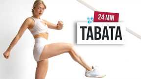 24 MIN TABATA HIIT Cardio Workout - TABATA SONGS LATIN PLAYLIST, Full Body, No Equipment
