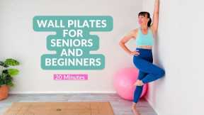 Wall Pilates Workout for Beginners and Seniors | 20 minute Standing Workout