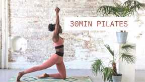 30 MIN PILATES WORKOUT FOR BEGINNERS -  AT HOME PILATES