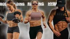 HYBRID TRAINING - BODYBUILDING - RUNNING - CROSSFIT WORKOUT MONTAGE