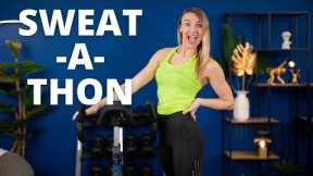 SWEAT-A-THON | 50 min LIVE Indoor Cycling Class