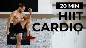 20 Minute No Equipment HIIT Cardio Workout at Home