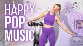 20-minute Happy POP Themed Cycling Workout