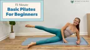 Basic Pilates for Beginners - 15 Minute Pilates Workout