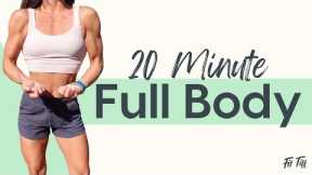 20-Minute Full Body Dumbbell Blitz | Strength Training at Home or Gym