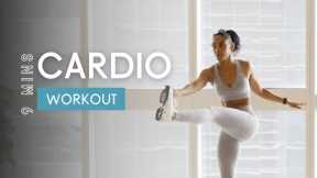 9 min intense cardio hiit workout | modifications included