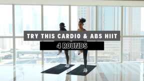 TRY THIS Abs & Cardio Quick & Fiery HIIT Workout 🔥