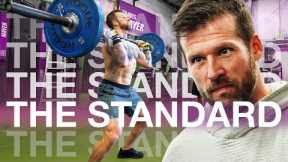 INSANE LADDER LIFT into CrossFit's THE STANDARD w/ Travis Mayer