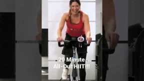 20 Minute HIIT Spin Class with Cat Kom of Studio SWEAT onDemand - Take the challenge. Feel the burn!