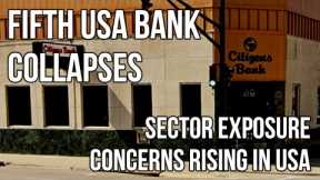 FIFTH USA BANK COLLAPSES - FDIC Closes Citizens Bank Iowa After Insolvency Due to Significant Losses