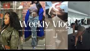 Weekly Vlog | I Got Invisalign | New DJI Osmo 3 | Gym Workouts | XMAS Decor Shopping