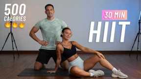 30 MIN CARDIO HIIT WORKOUT - ALL STANDING - Full Body, No Equipment, Home Workout