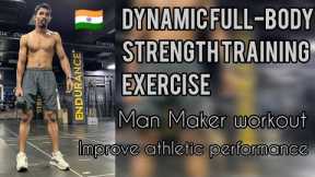 Man Maker Moment a Full-body Workout | Crossfit Training